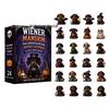 2026 Halloween Witch, Ghost & Goblin Countdown Calendar with Acrylic Pendant Blind Box