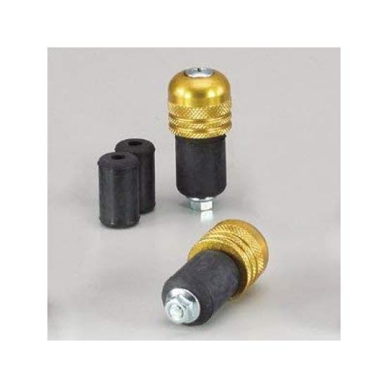 Hurricane Aluminum Side Cap P22 Knurled Gold HB0315G Bar End золотой