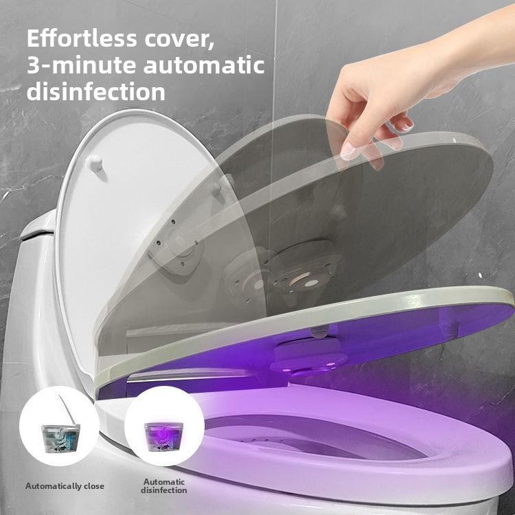 Automatic Toilet Sterilizer Disinfection Lamp With Uv Light And Odor Removal For Bathroom Hygiene