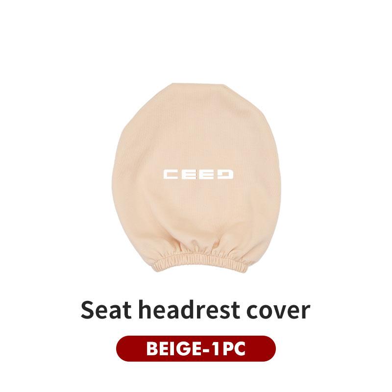 For KIA Car Seat Headrest Cover Anti-wear Protective Case Ceed ED 2006 2007 2008 2009 2010 2011 2012 aic265