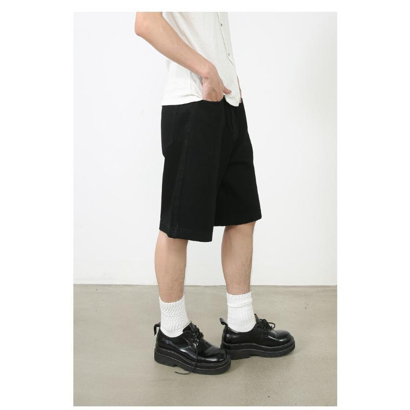 Denim Shorts Men's Summer Five-point Pants Loose Casual Pants