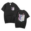 Japanese Anime T Shirt Scouting Legion Clothes Shingeki No Kyojin Tee Shirt Attack On Titan Giant Short-sleeve T-shir Unisex Women
