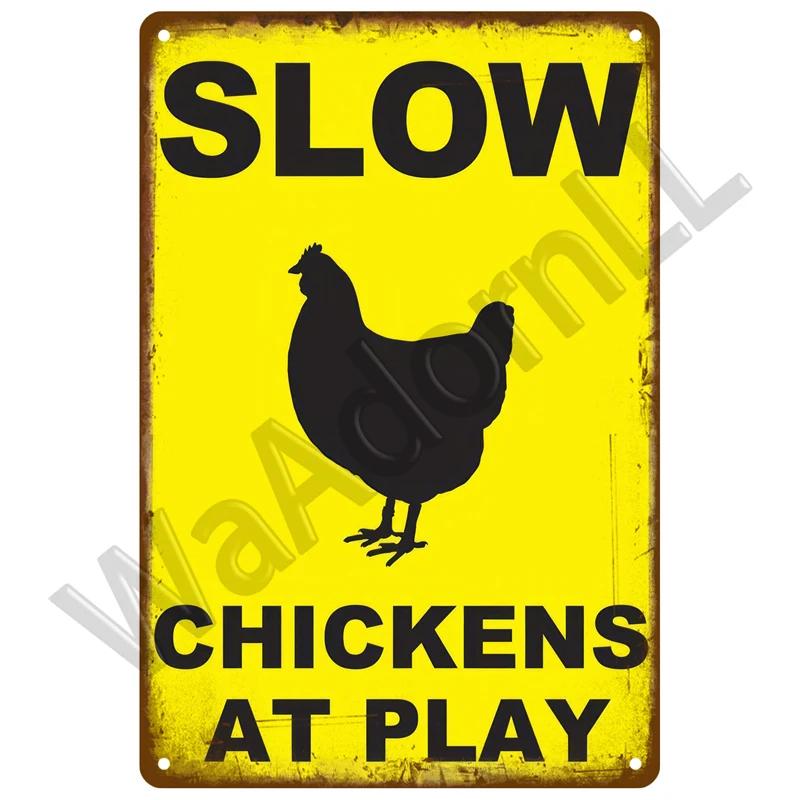 Retro Caution Metal Sign for Bar Pub Garage  Vintage Russian Warning Decor for Home Walls