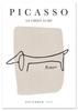 Poster Pablo Picasso Dog