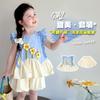 Girls' Summer Dress Set 2026 New Style Children's Summer Fashionable Thin Style Little Girl Baby Shorts Very Beautiful