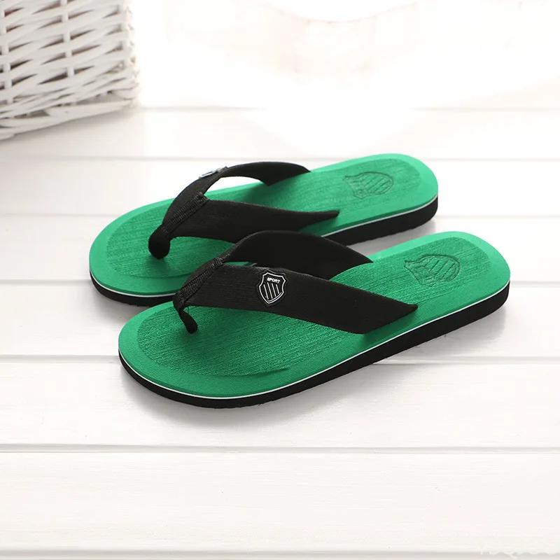 Fashion 2025 Men New Summer Shoes Men Flip Flops High Quality Beach Sandals Anti-slip Zapatos Hombre Casual Shoes Man Slippers Zapatos