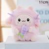 Little Sheep Plush Keychain Adorable Fluffy Animal Stuffed Doll Pendant Unique Gift for Children Friends