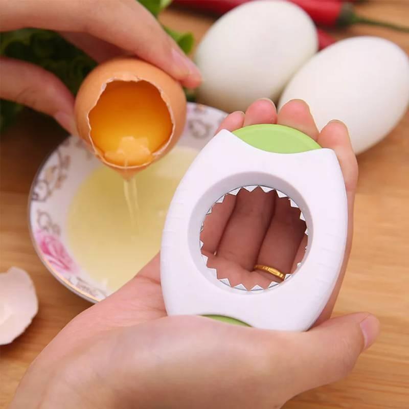 Convenient Eggshell Slicing Tool Modern Kitchen Gadget For Effortless Egg Cooking
