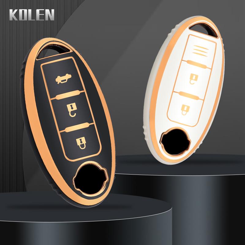 Tpu Auto Smart Key Fob Cover Case Housing Remote Fit For Nissan Qashqai Juke J10 J11 X-Trail T32 T31 Kicks Tiida Pathfinder Note Fit For Infiniti