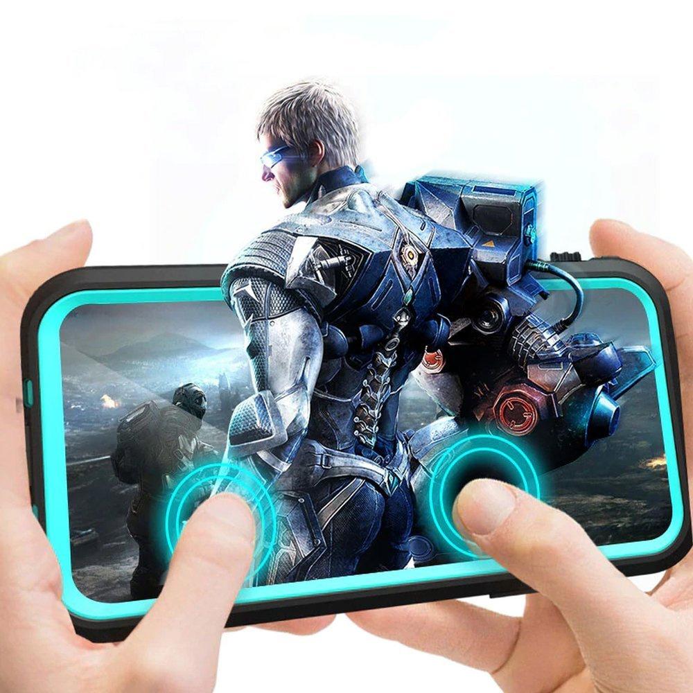 Waterproof Case + Strap for Apple iPhone 12 Mini (Black)