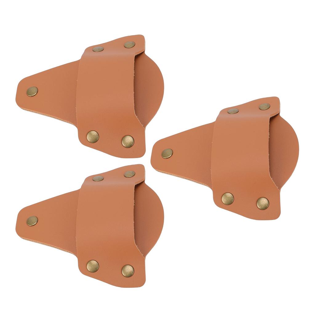 3 Pcs Flashlight   Suitable for   PolyTac 88850 Flashlight PU Leather Belt Holder
