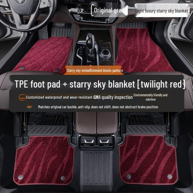 Nissan Altima, 14th Gen Sylphy, Qashqai, Kicks, Tiida, Bluebird Door Sill Protector & TPE Car Floor Mats