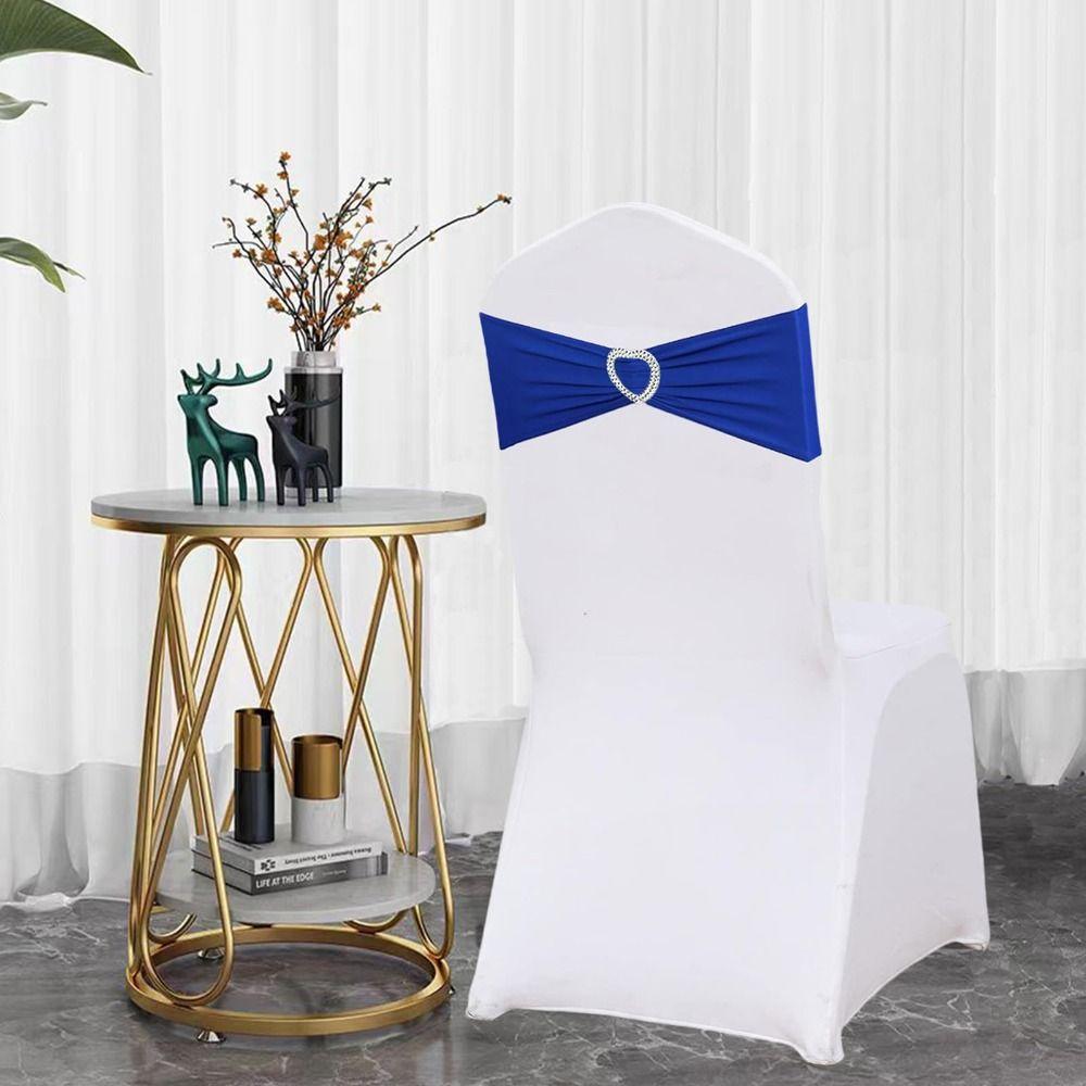 10PCS Washable Chair Ties Premium Quality Chair Decoration Elegant Chair Sashes  Holiday Celebration