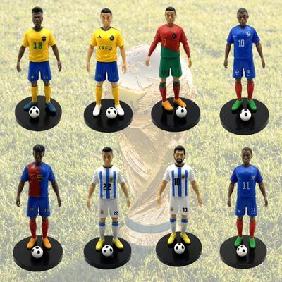 2026 World Cup Soccer Stars Figurines: CR7, Messi, Neymar, Mbappé Dolls