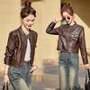 Women's High-End Lambskin Leather Jacket - 2025 Spring/Autumn Short Versatile Coat