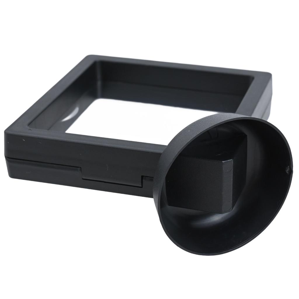 Floating Challenge-Coin Medal ANY Coin Holder Display Case2*Display Stand