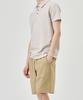 A Bon Terry Cotton Wide Half Pants Ivory