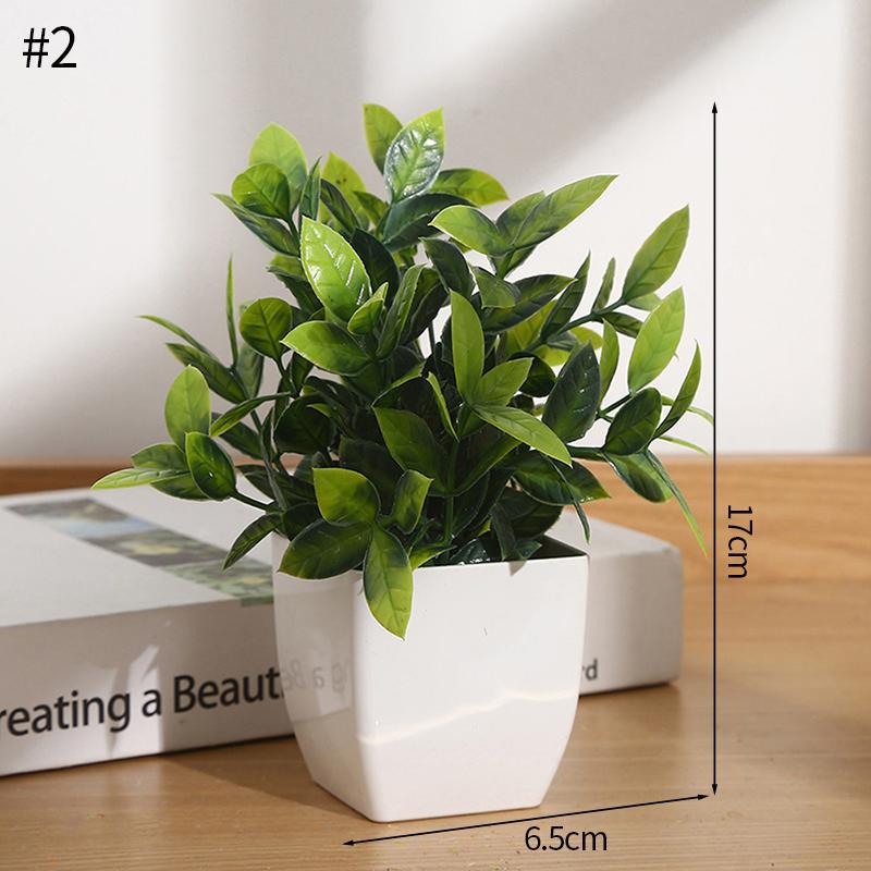 Decorative Artificial Plants Fake Plants Desk Accessorie Office Accessorie Wedding Decoration Home Decor Room Desktop Ornament