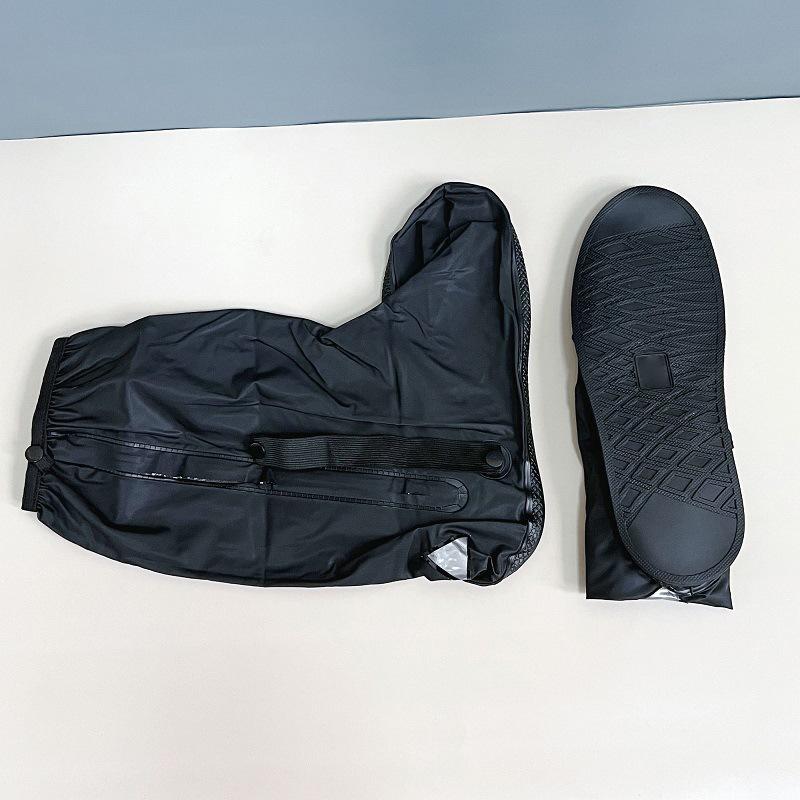 Rainproof Shoes Covers Thickened Bottom High Cylinder Boot Shoes Covers for Outdoor Walking Cycling