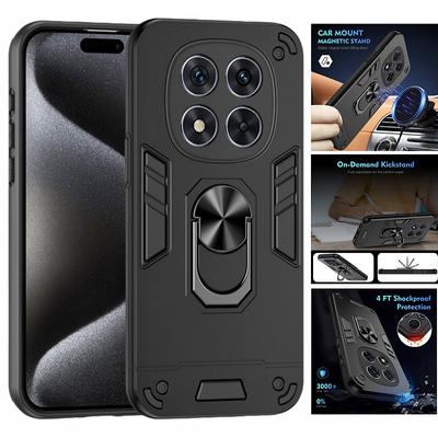 Shockproof Armor Funda For Xiaomi Redmi Note 14 Pro 5G 4G Case Magnetic Holder Ring Case For Redmy Note14 Note14pro Plus 5G Capa