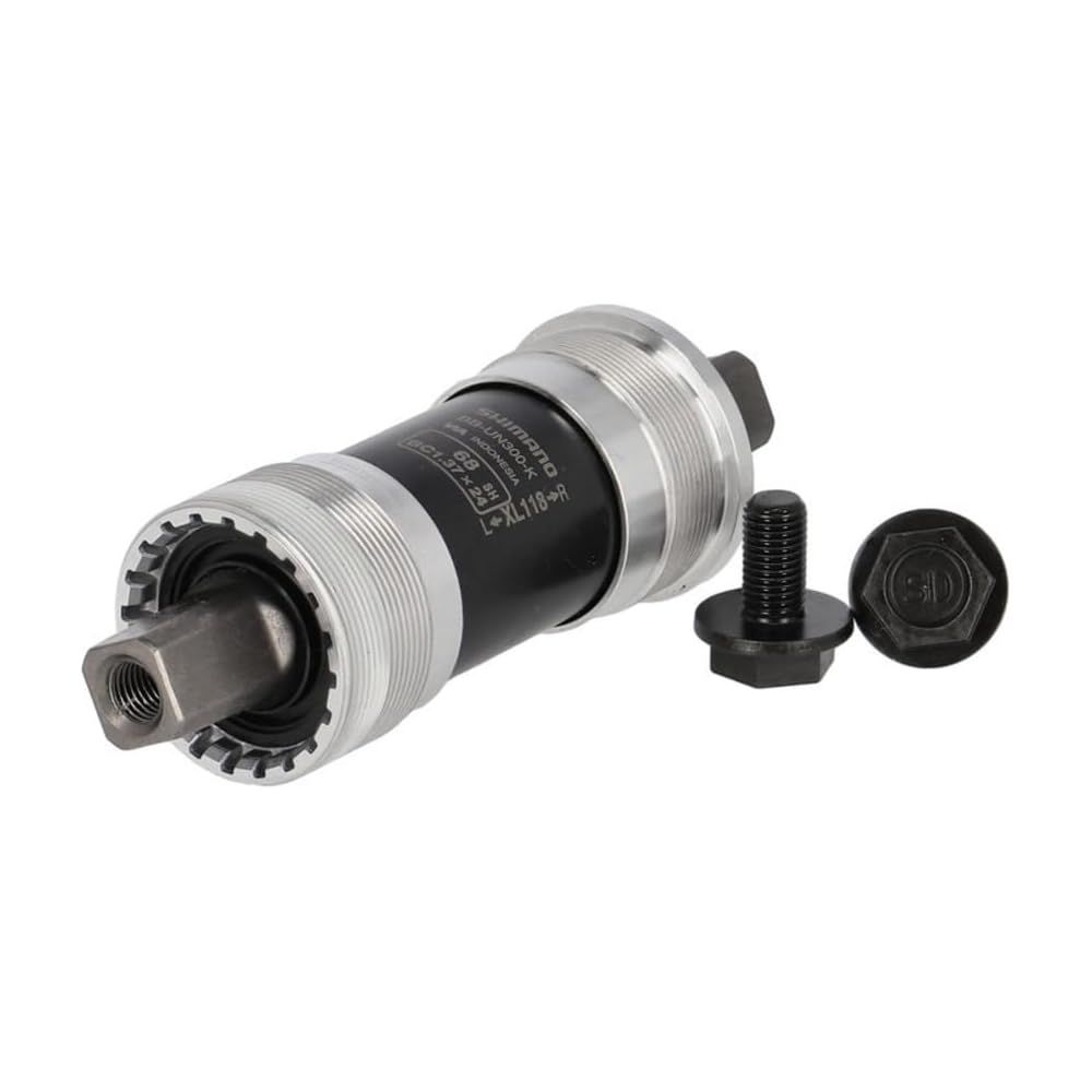 Shimano BB-UN300-K 118mm 68BSA Compatible with Chain Case Bicycle Bottom Bracket