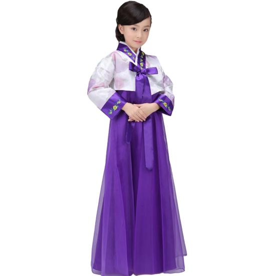 Barne-Hanbok, koreanske opptredenskostymer for barn, DaeJang Geum hye-dansekostymer, tradisjonelle koreanske kostymer
