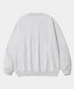 COLUMBIA UNIVERSITY Street Arch Heavy Terry Crew Neck_Light Gray