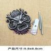 3D metal sticker front grille refitting badge car body decorative sticker trunk badge creative decal