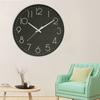 8 Inch Silent Wall Clock Non Ticking Decorative Easy To Read Round Wall Clock for Home Livingroom