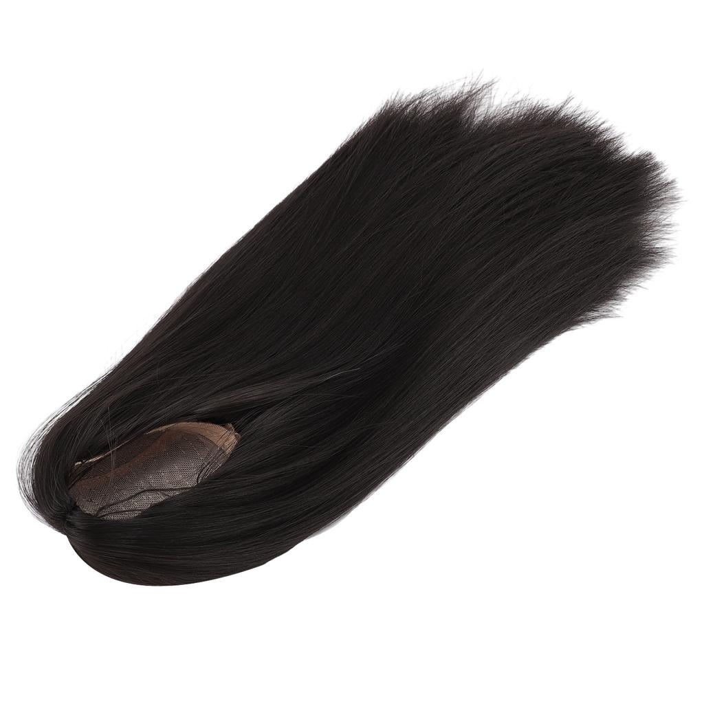 1 4 Doll Wig for 7 To 8in Doll DIY Trimmable Soft High Temperature Silk Ball Jointed Doll Wig Doll Long Straight Wig