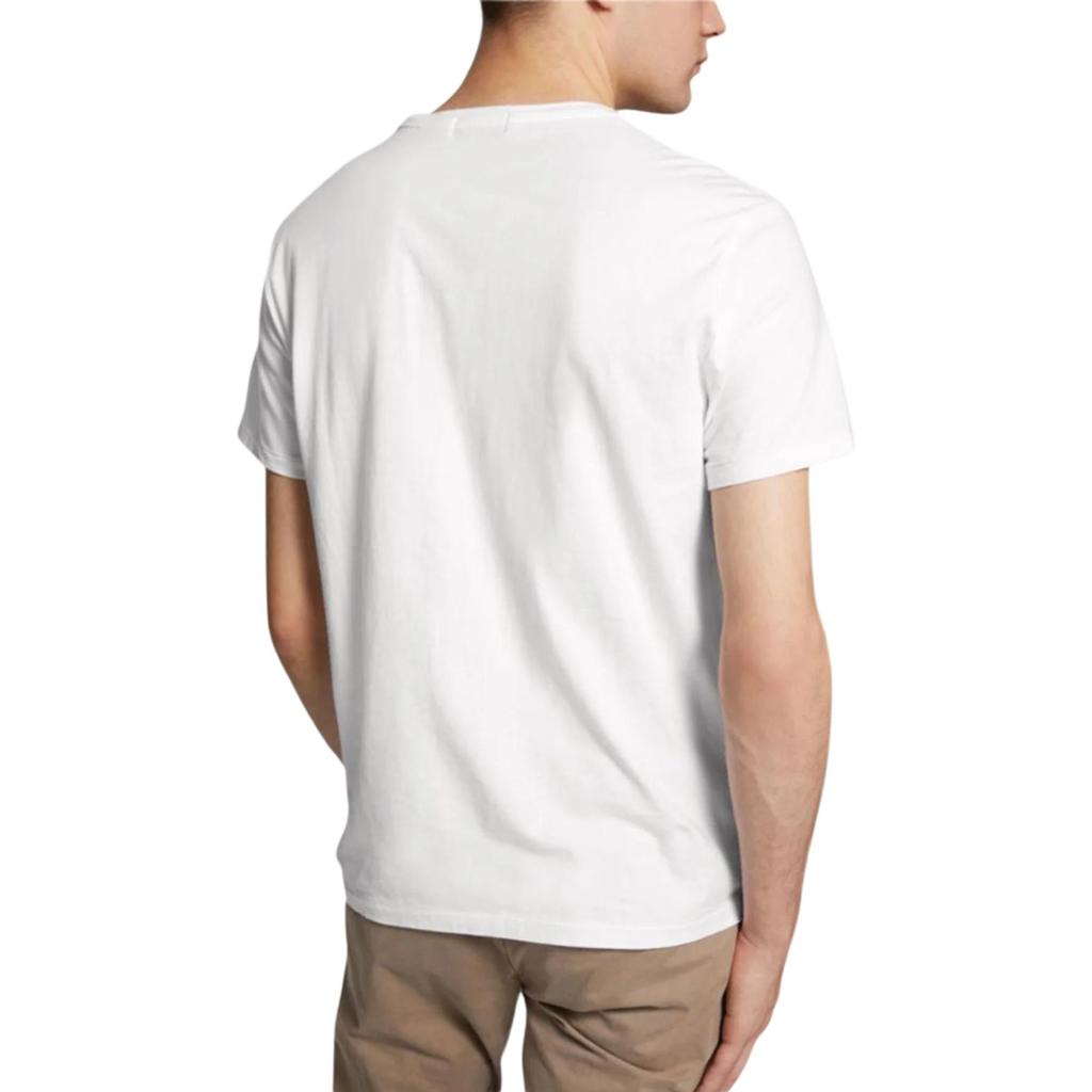 Polo Ralph Lauren Logo Print Pullover Crew Neck Short Sleeve T-Shirt Men Tops 710782133-002