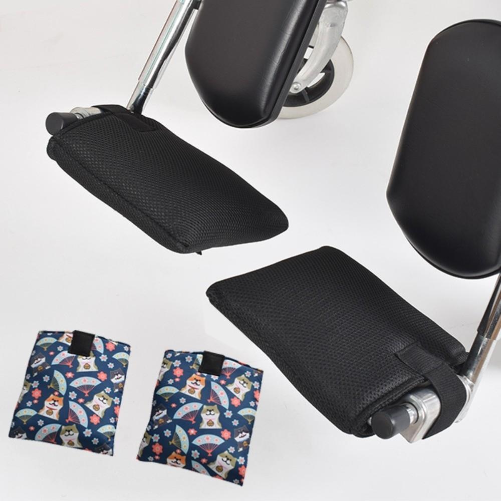 Comfort Enhancing Footplate Protector Pad Slip Resistant Foot Protection Pads Wheelchair