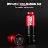 Licht Tattoo Stift Maschine Kit RCA Jack Mit Wireless Mini Tattoo Batterie Netzteil Für Permanent Make-Up Zubehör
