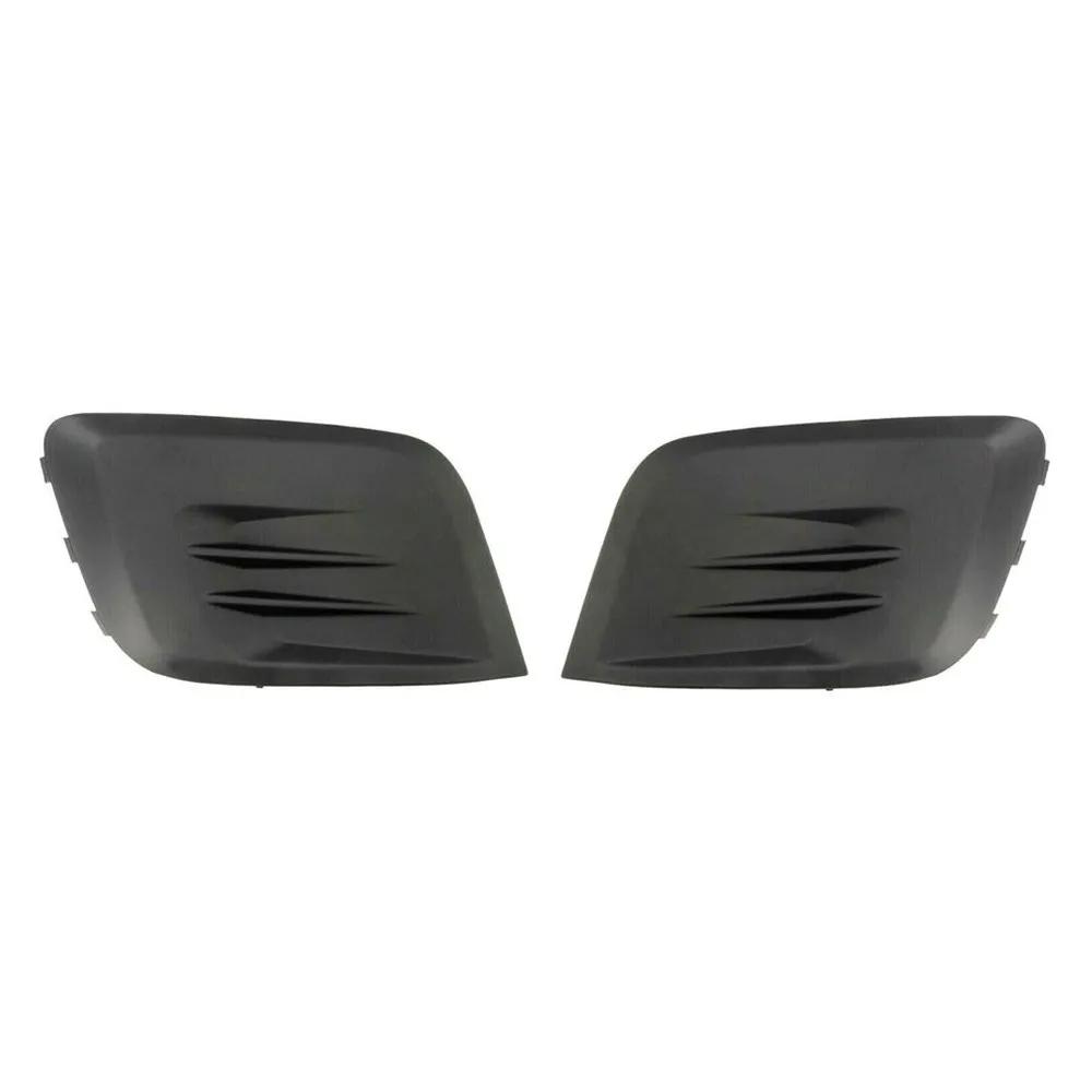 New Pair Fog Headlight Cover Set Grill For Peugeot Partenr For Citroen Berlingo 2015-2018 Front Bumper Grille Kit 1613564580