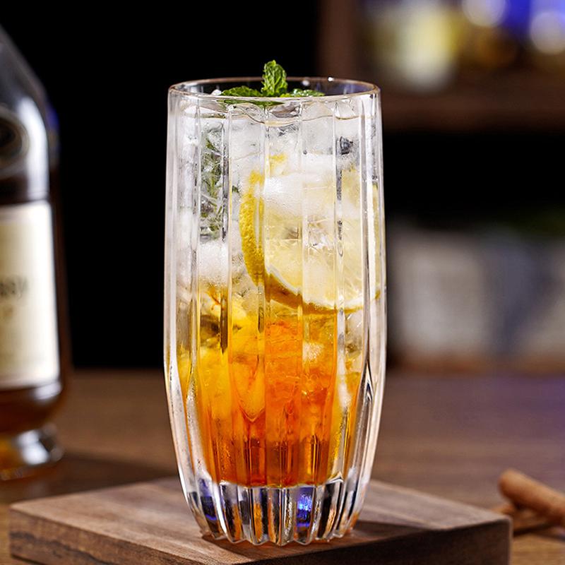 Pahare Cocktailuri Stil INS Pahar de Sticlă Transparent Creativ Ceașcă Cafea Latte pentru Acasă Birou Petrecere Pahare Băutură Suc