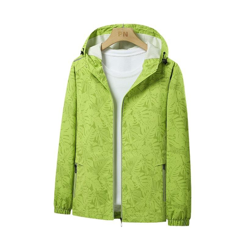 Spring and Autumn Windproof and Water-proof Camouflage Breathable Jacket, Sports Running Mountaineering Suit