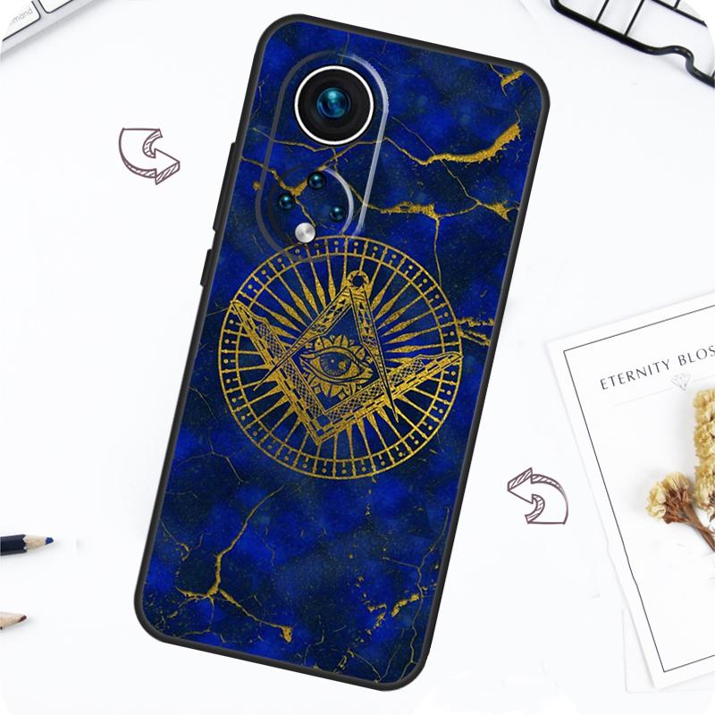 Pyramid Eye Symbol Case For Honor Magic 7 Lite 5 6 Pro Honor 200 50 70 90 Lite X8b X9a X8a X8 X9 X9c X9b Cover