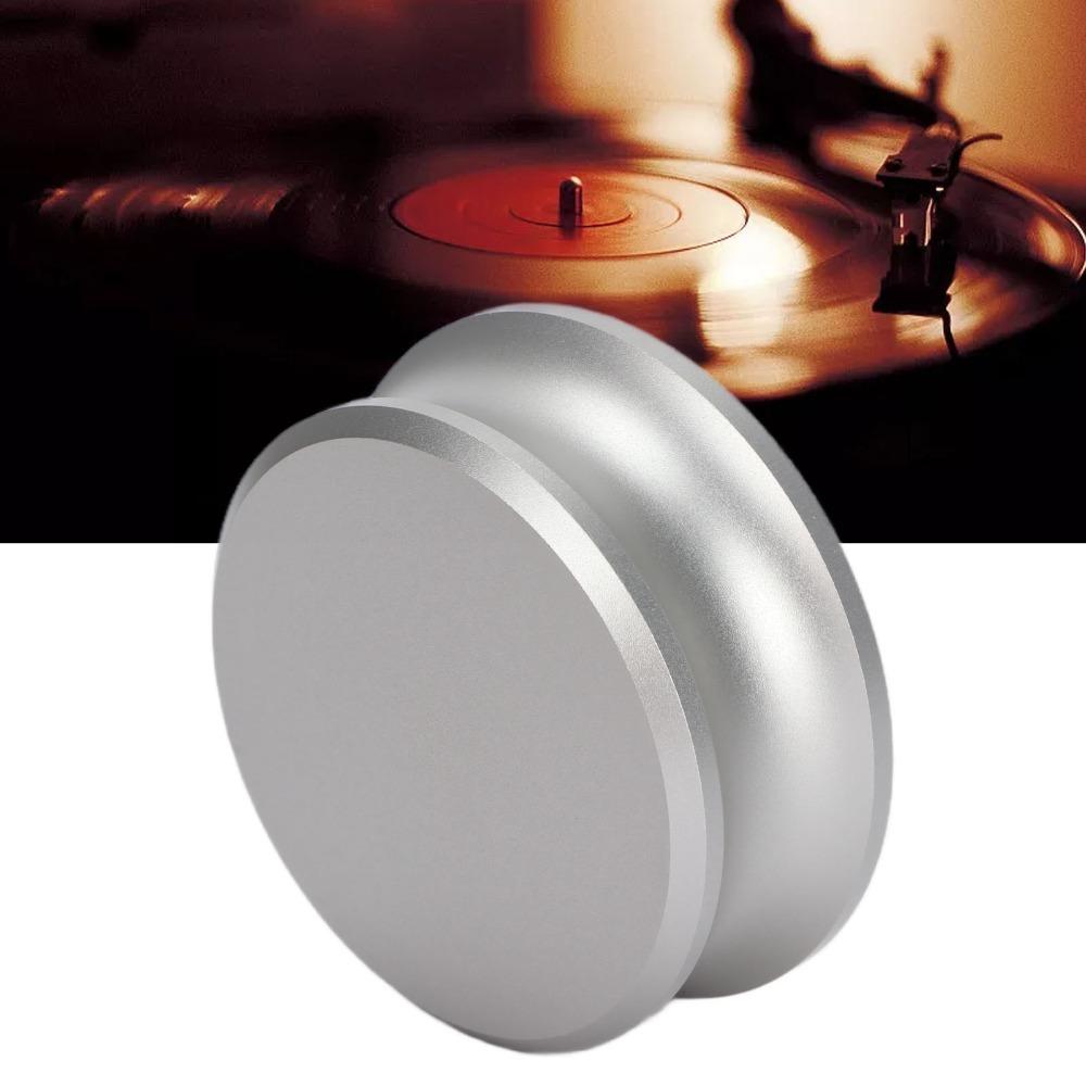 Universal Aluminum Record Turntables Weight Stabilizer Silicone Base Vinyl Record Weight Turntable Clamp Turntable