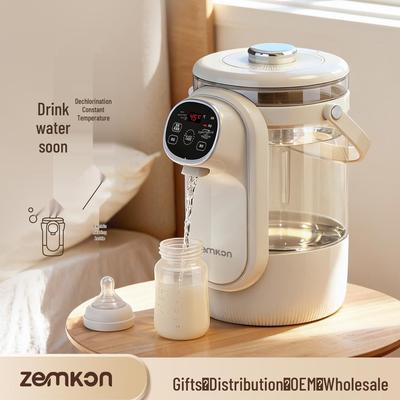 Zemkon Intelligenter Wasserkocher: Integrierter Wasserspender & Thermoskanne mit konstanter Temperatur für Haushalte