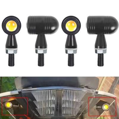 Aluminum Zinc Zinc Alloy LED Indicator Lamp Mini Size Motorbike Taillight Motorcycle Turn Signals  Car
