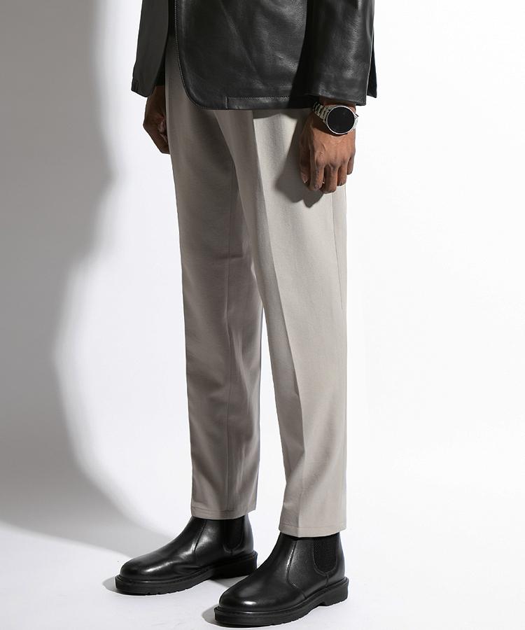 Seuteulaikeu Elegant Classic Trousers (Beige)