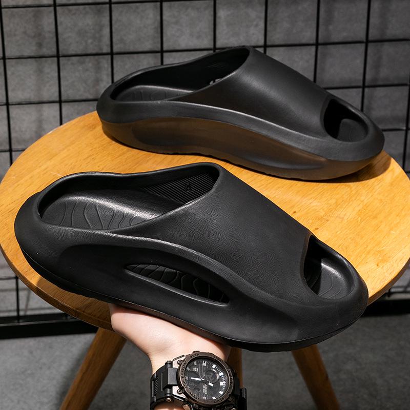 

Мужские модные летние шлепанцы 2025 года с нескользящей подошвой: Прохлада и комфорт в помещении 42-43 (Fits 41-42)