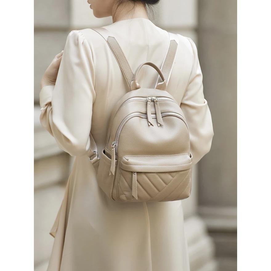 

Аутентичный кожаный рюкзак для женщин, большая дорожная сумка, деловая дизайнерская, новинка, ограниченная по размеру, необходимость