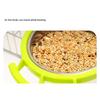 2Pack Stainless Steel Food Feeder Dish For Parrots Food and Water Supply Quick Cleaning Feeding Solution Cage Accessory