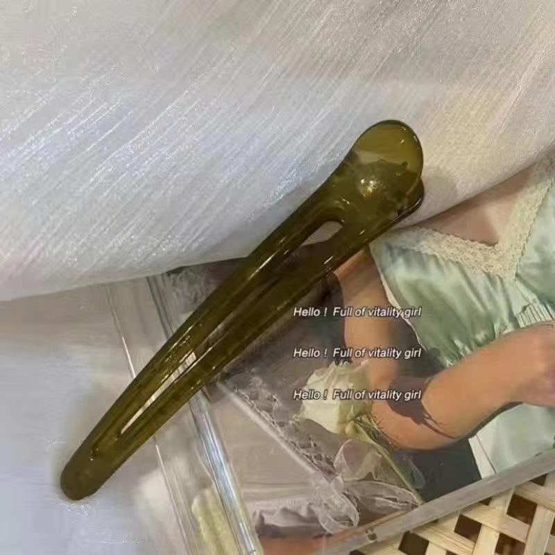 

2Pcs/Pair Big 12cm Edge Clip Hairpin Plus Size Fish Beak Clip Hair and Duck Beak Clip Hairpin Hair Accessories For Women Girls