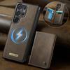 Samsung S26 Ultra Phone Case with Card Holder & Wireless Charging Stand
