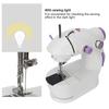 Mini Bärbar Hushålls Multifunktionell Elektrisk Symaskin med Lampa