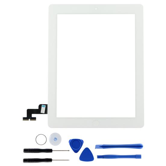 

Replacement Adhesive Touch Glass Lens Tools Screen Digitizer Kit for iPad 2 белый