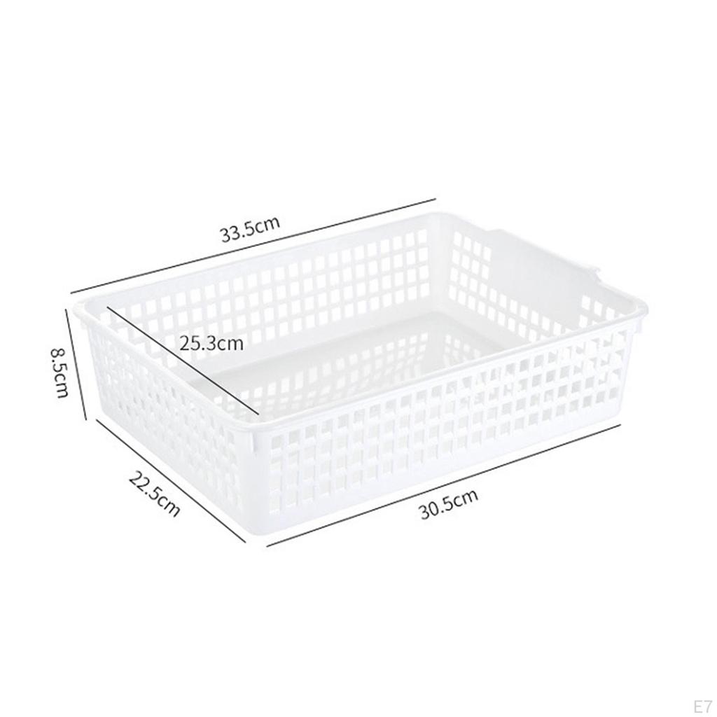 3 Pack Nursery Storage Bins, Versatile Cosmetic Baskets for Kitchen and Dining Areas