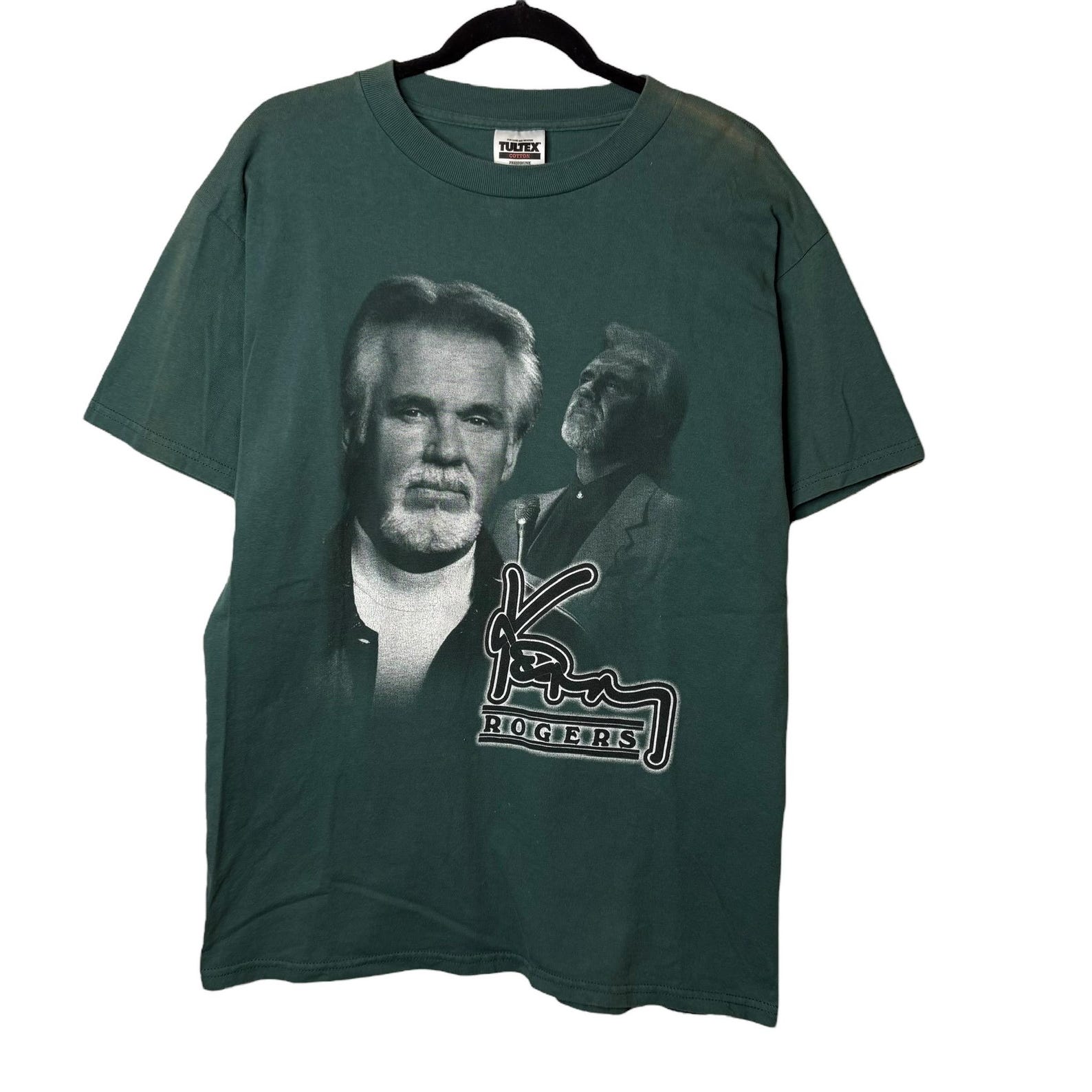 90’s Kenny Rogers World Tour T shirt Sz L (A2089) S